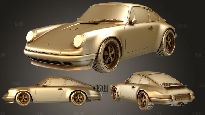Porsche 911 Classic stl model for CNC